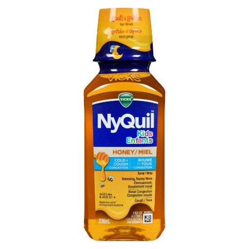Picture of VICKS NYQUIL KIDS SYRUP - HONEY 236ML